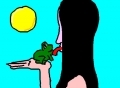 Princess kissing me