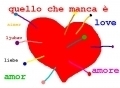 quello che manca è amore